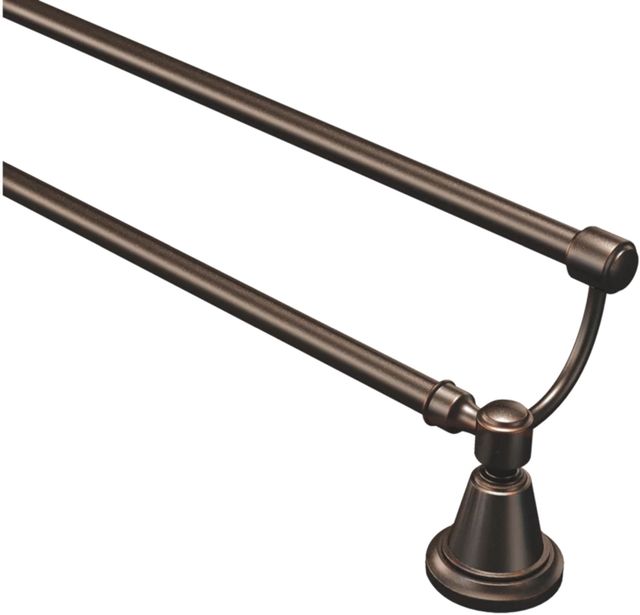 Moen® Bradshaw™ Oil Rubbed Bronze 24" Double Towel Bar-1
