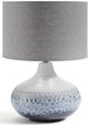 Giftcraft Gray Porcelain Lamp-0