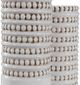 Uttermost® Angelou 2-Piece White Glaze Vase Set-2