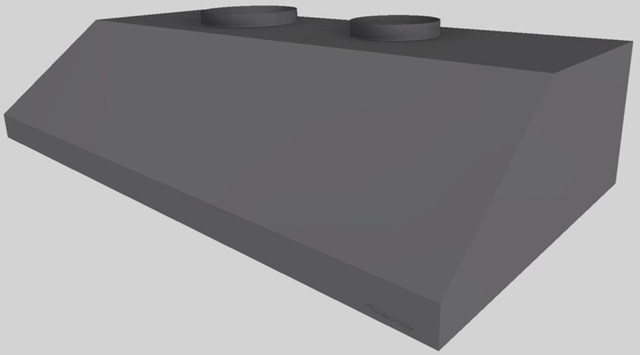 Vent-A-Hood® 42" Gunsmoke Under Cabinet Range Hood-2