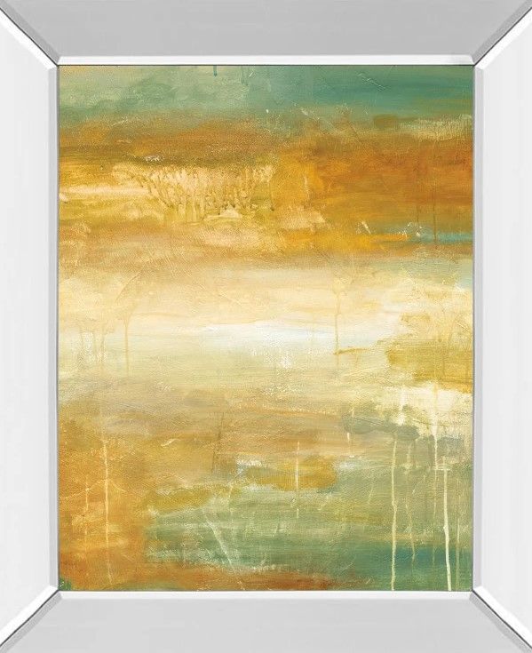 Classy Art Golden Possibilities by Pasion Mirror Framed Wall Art-1
