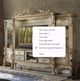 ACME Furniture Dresden Bone/Gold Patina Entertainment Center-1