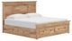 Signature Design by Ashley® Fenderport Tan King Panel Storage Bed-0
