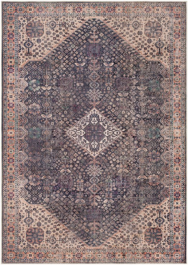 Surya Amelie Brown 2'x3' Throw Rug-0
