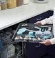 GE® 24" Black Built In Dishwasher-4