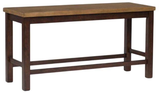 Signature Design by Ashley® Rylandeen Dark Brown/Light Brown Double Counter Bench-0