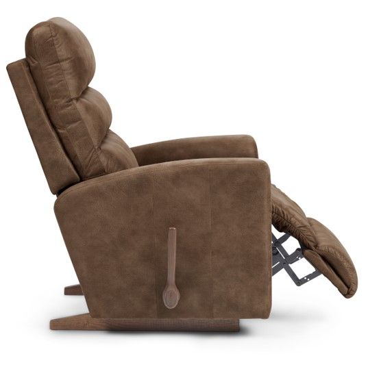 La-Z-Boy® Liam Chestnut Manual Rocking Recliner-4