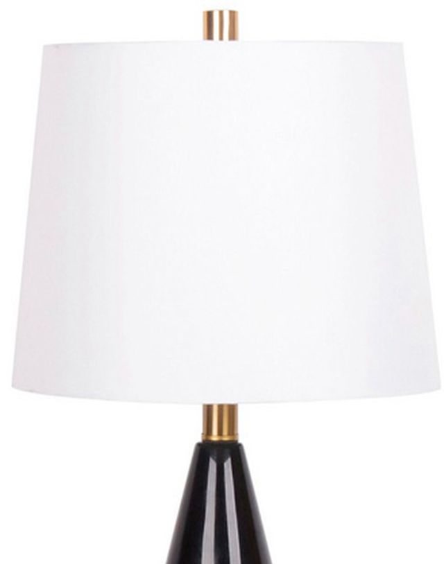 Signature Design by Ashley® Ackson 2-Piece Black/Brass Table Lamp Set-2