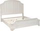 Powell® Naples Antique White King Panel Bed-0