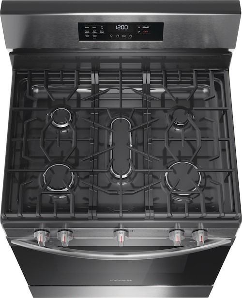 Frigidaire® 30" Stainless Steel Freestanding Gas Range with Air Fry-3