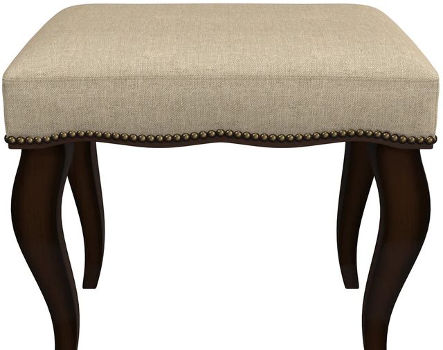 HH2 Home Hamilton Burnished Oak/Cream Vanity Stool-4