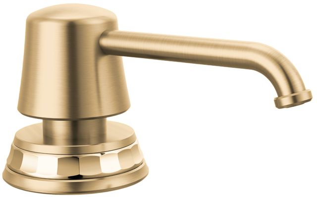 Brizo Tulham® Brilliance® Luxe Gold®/Brilliance® Polished Gold Soap/Lotion Dispenser-0