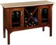 Country Classic Collection Customizable Monarch Server with Drawers-1