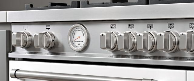 Bertazzoni Master Series 36" Fingerprint Resistant Stainless Steel Pro Style Gas Range-3