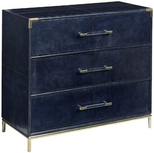 Bassett® Furniture Caspian Indigo Blue Accent Chest-0