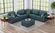 Elements International Option One Palmer Plus Teal Storage Ottoman-1