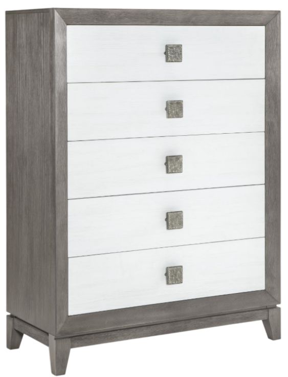 Legacy Classic Terra Luna Nightfall/White Cloud 5-Drawer Chest-0