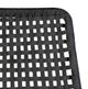 Armen Living Griffin Black/Natural Outdoor Rocking Chair-5
