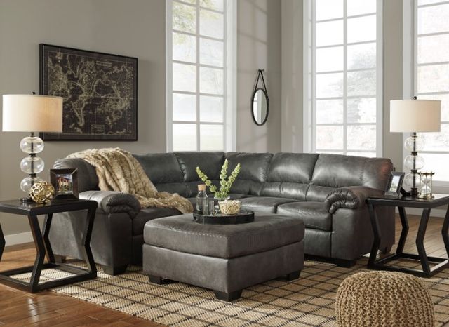 Signature Design by Ashley® Bladen 2-Piece Slate Living Room Set-3