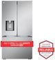 LG 36" 25.5 Cu. Ft. PrintProof™ Stainless Steel Counter Depth French Door Refrigerator-1
