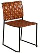 Porter International Designs Veracruz Black/Brown Dining Side Chair-0