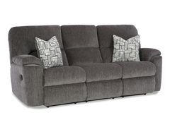 Storm Mink Reclining Sofa