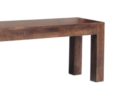 Jaipur Furniture Dakota Range Dark Brown Small Bench-1