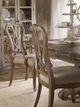 Hooker® Furniture Chatelet Caramel Froth Splatback Dining Side Chair-1