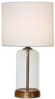 Stylecraft Painted Antique Gold Portable Rechargeable LED Lamp-4