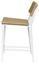 Uttermost® Calbas Honey/White Aluminum/Wicker Outdoor Counter Stool-3