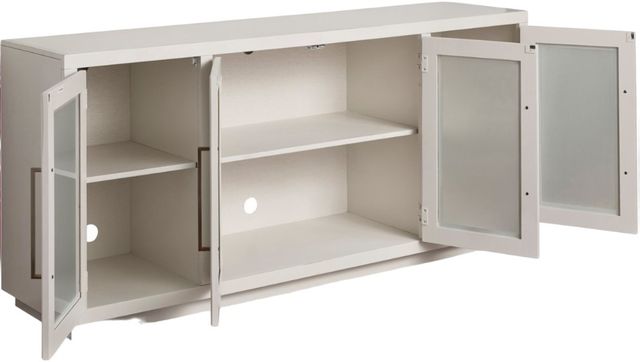 aspenhome® Perry White 66" Console with 4 Doors-2