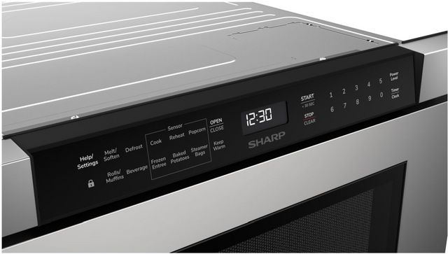 Sharp® 1.2 Cu. Ft. Stainless Steel Microwave Drawer™ -1