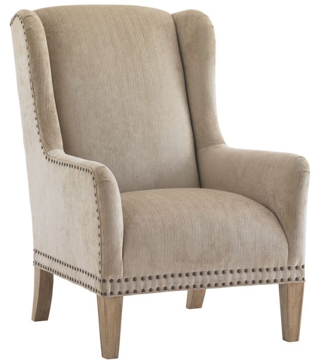 Lexington Home Customizable Monterey Sands Pfeiffer Leather Chair-1