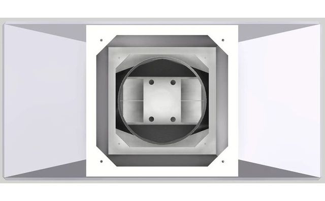 Vent-A-Hood® 66" White Island Range Hood-1