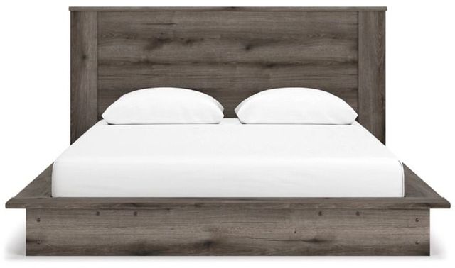 Signature Design by Ashley® Stachelli Dry Gray Queen Panel Bed-3