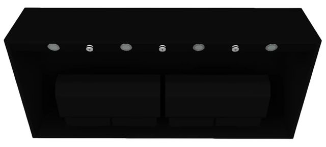 Vent-A-Hood® 54" Black Wall Mounted Range Hood-2