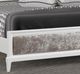 Bernards Renascence Brown/White Queen Upholstered Bed-1