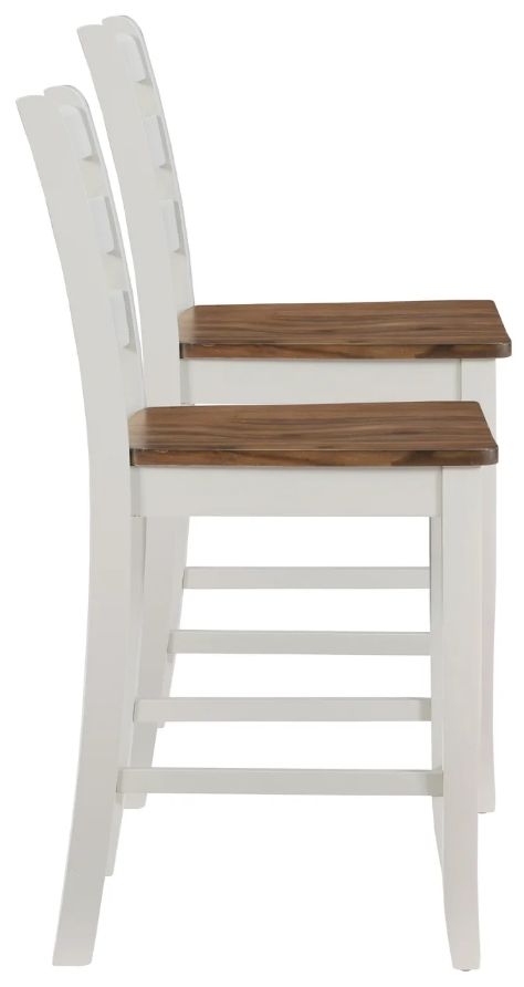 Powell® Vail White Counter Stool-4