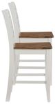 Powell® Vail White Counter Stool-4
