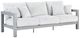Signature Design by Ashley® Moonlight View Gray Aluminum/Fabric Outdoor Sofa-0