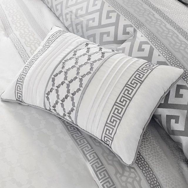 Olliix by Madison Park Grey King Bennett 7 Piece Comforter Set-3