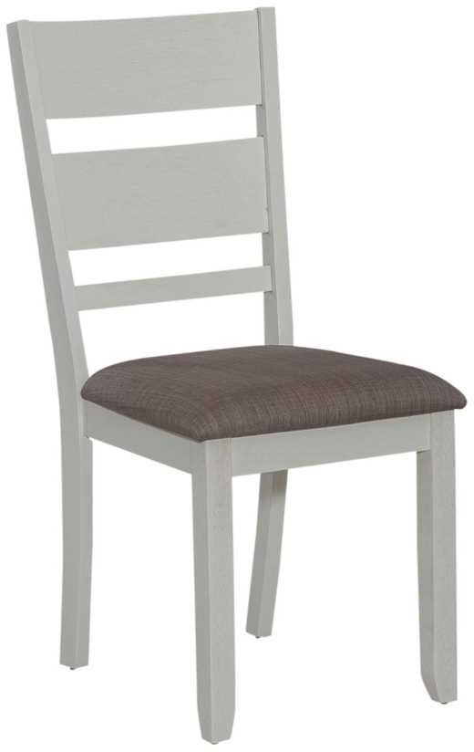 Liberty Furniture Brook Bay Gray/Textured White Dining Side Chair-0