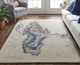 Feizy Serrano Beige/Blue 5' x 8' Rug-5