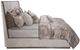 Michael Amini® Roxbury Park Gray/Slate Queen Multi-Panel Bed-3
