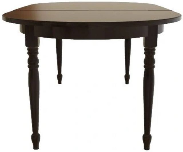 Mavin Customizable 42" x 60" Oval Extendable Dining Table with 18" Leaf-2