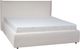 Stylus® Furniture Eden Casita Cream King Upholstered Panel Bed-0