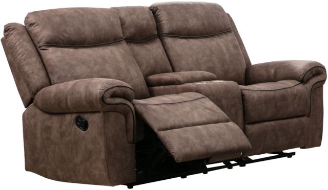 Mazin Furniture Rodney Brown Reclining Loveseat-1