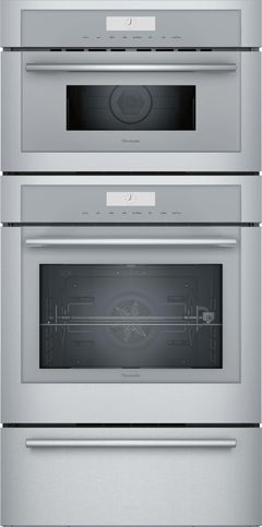 Thermador® Masterpiece® 30" Stainless Steel Oven/Micro Combo Electric Wall Oven