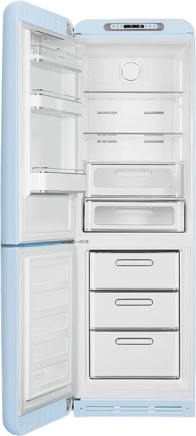 Smeg 50's Retro Style Aesthetic 11.7 Cu. Ft. Pastel Blue Bottom Freezer Refrigerator-1