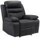 Homelegance® Hancock Black Manual Recliner-0